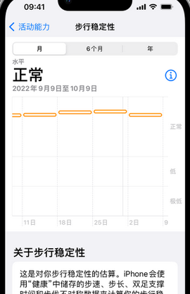 巴马iPhone手机维修如何在iPhone开启'步行稳定性通知'