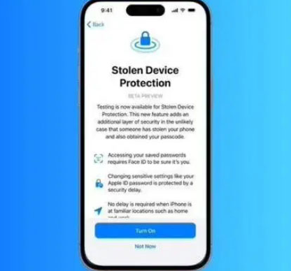 巴马苹果授权维修店分享被盗设备保护功能开启方法 