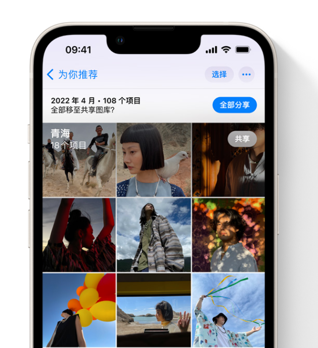 巴马苹果维修网点分享在 iPhone 上使用共享图库 